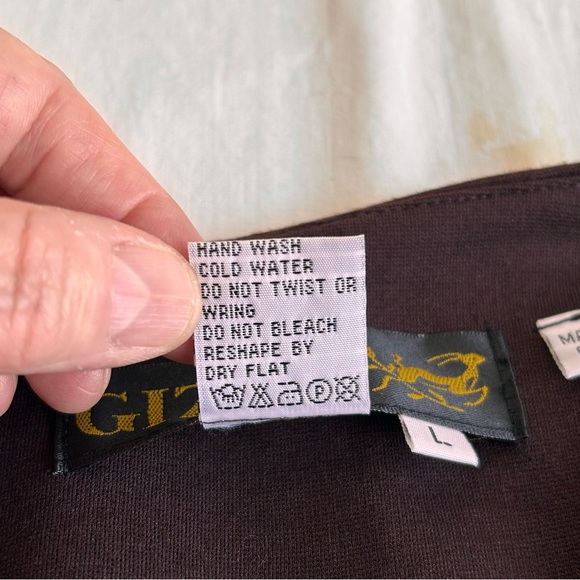 Gizel Brown Gored Midi Skirt Eyelash Lace Trim - Picture 9 of 10